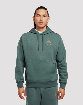 Leather - material fashion Nike Sportswear Club Fleece Pullover Green Hoodie New fashion arrivals