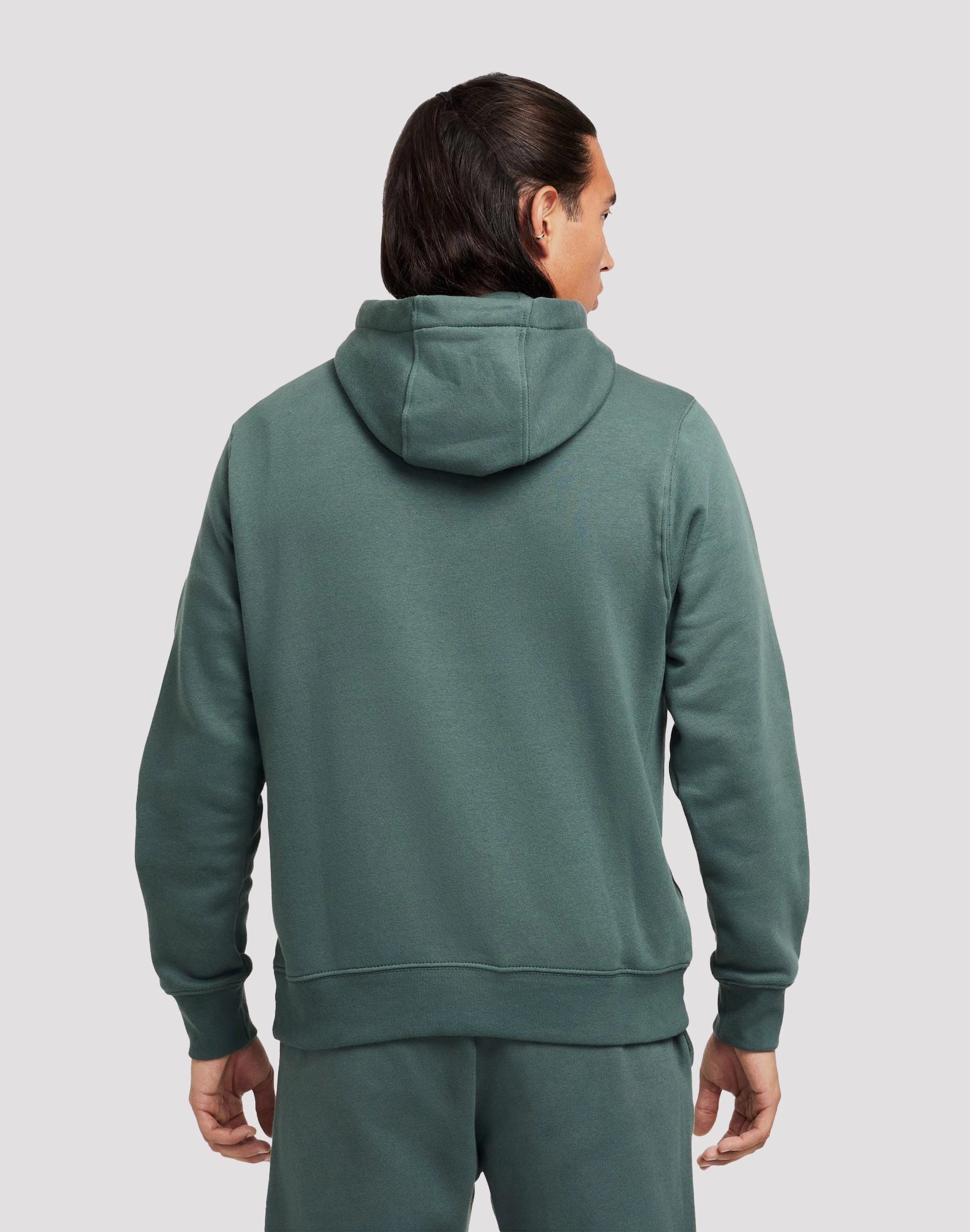 Leather - material fashion Nike Sportswear Club Fleece Pullover Green Hoodie