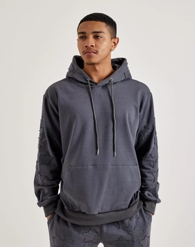 Leather - material fashion WAIMEA Star Patch Fleece Hoodie Classic fashion pieces