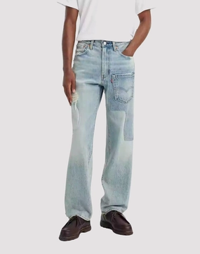 Levi 568 Patch Yourself Premium Loose Denim Jeans Business casual wear Fashion collections