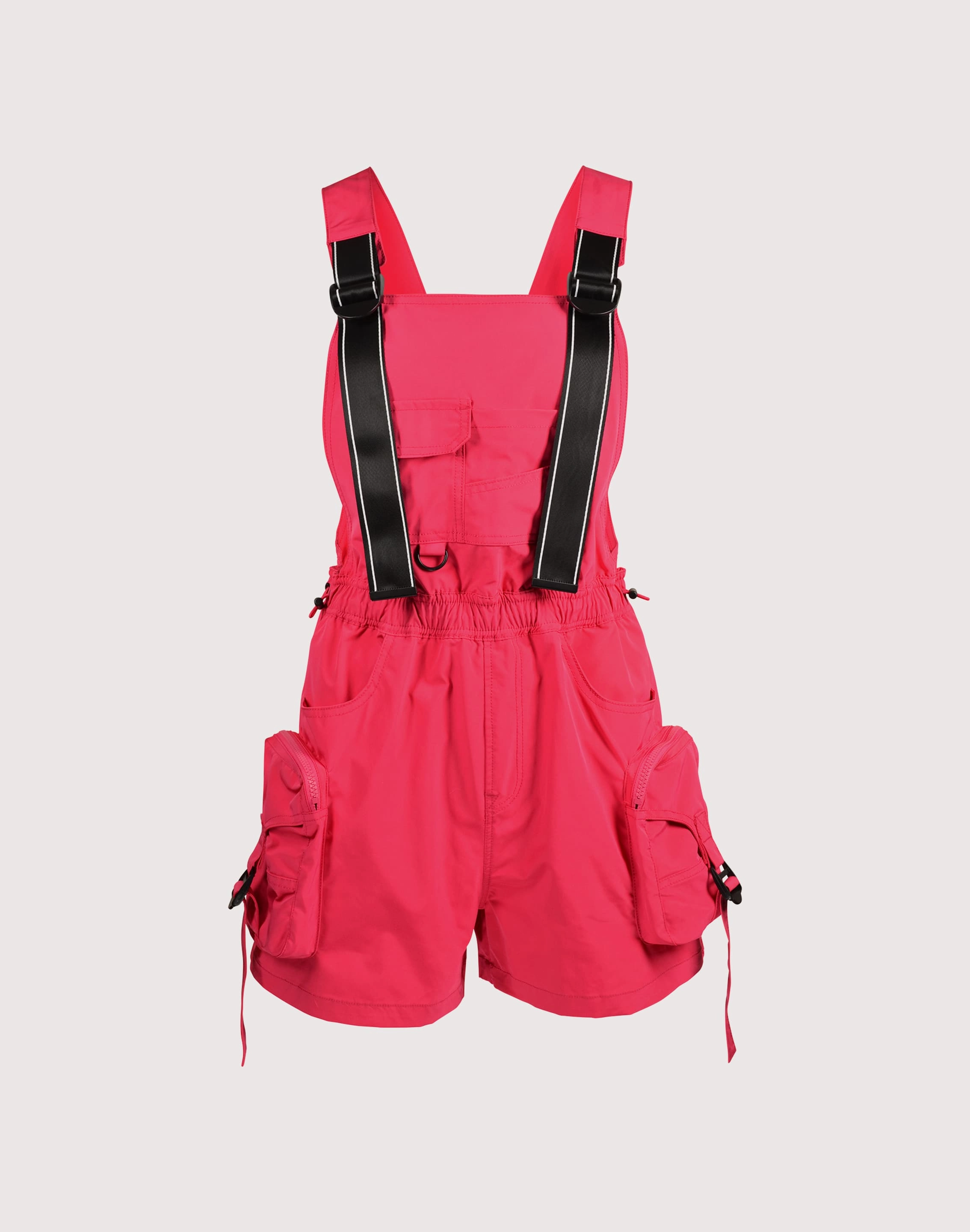 Linen - crafted fashion Grindhouse Nylon Overall Shorts Recycled fashion materials