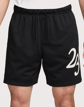 Linen - crafted fashion Jordan MVP Mesh Black Shorts Business casual wear