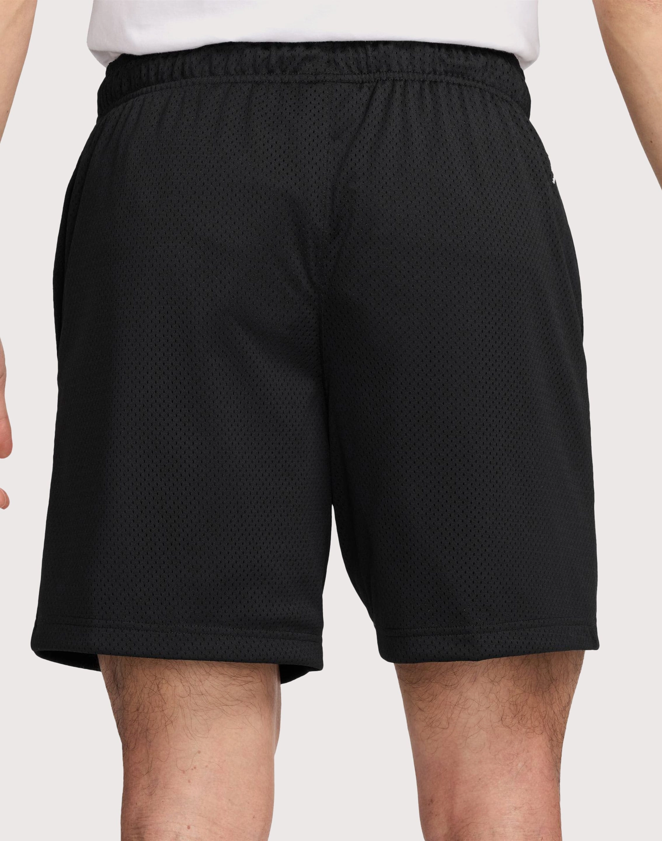 Linen - crafted fashion Jordan MVP Mesh Black Shorts
