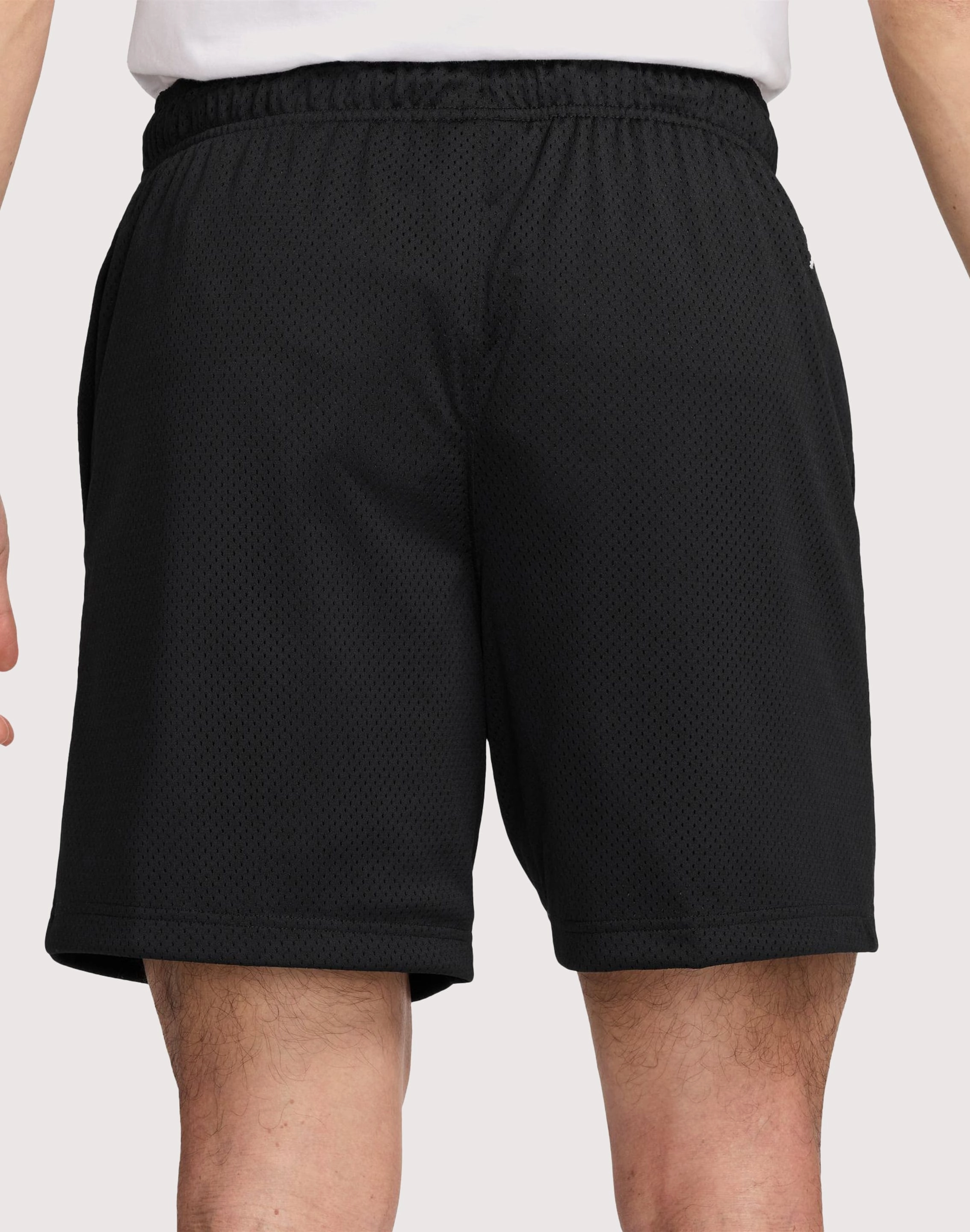 Linen - crafted fashion Jordan MVP Mesh Black Shorts