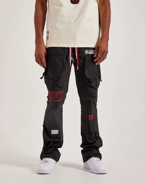 Linen - crafted fashion Kloud 9 Nylon Flare Cargo Pants Fashion lookbook
