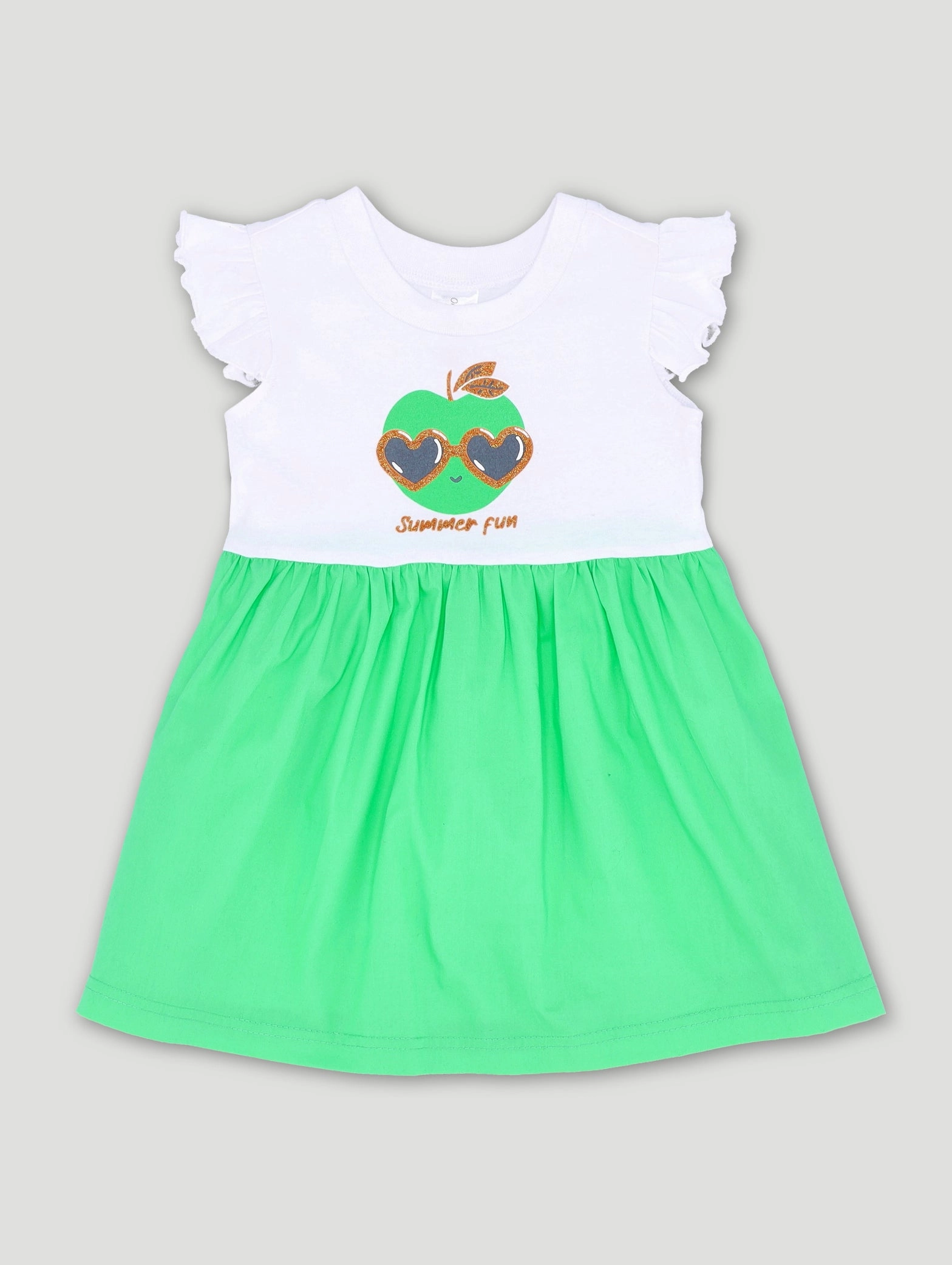 Fashion sizes Baby Girls Combo Dress - Green Bohemian style items