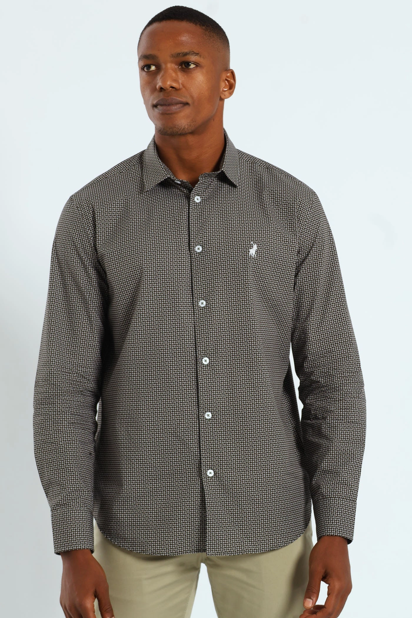Long Sleeve Ares Shirt - Brown Swimwear selections Clothing and accessories