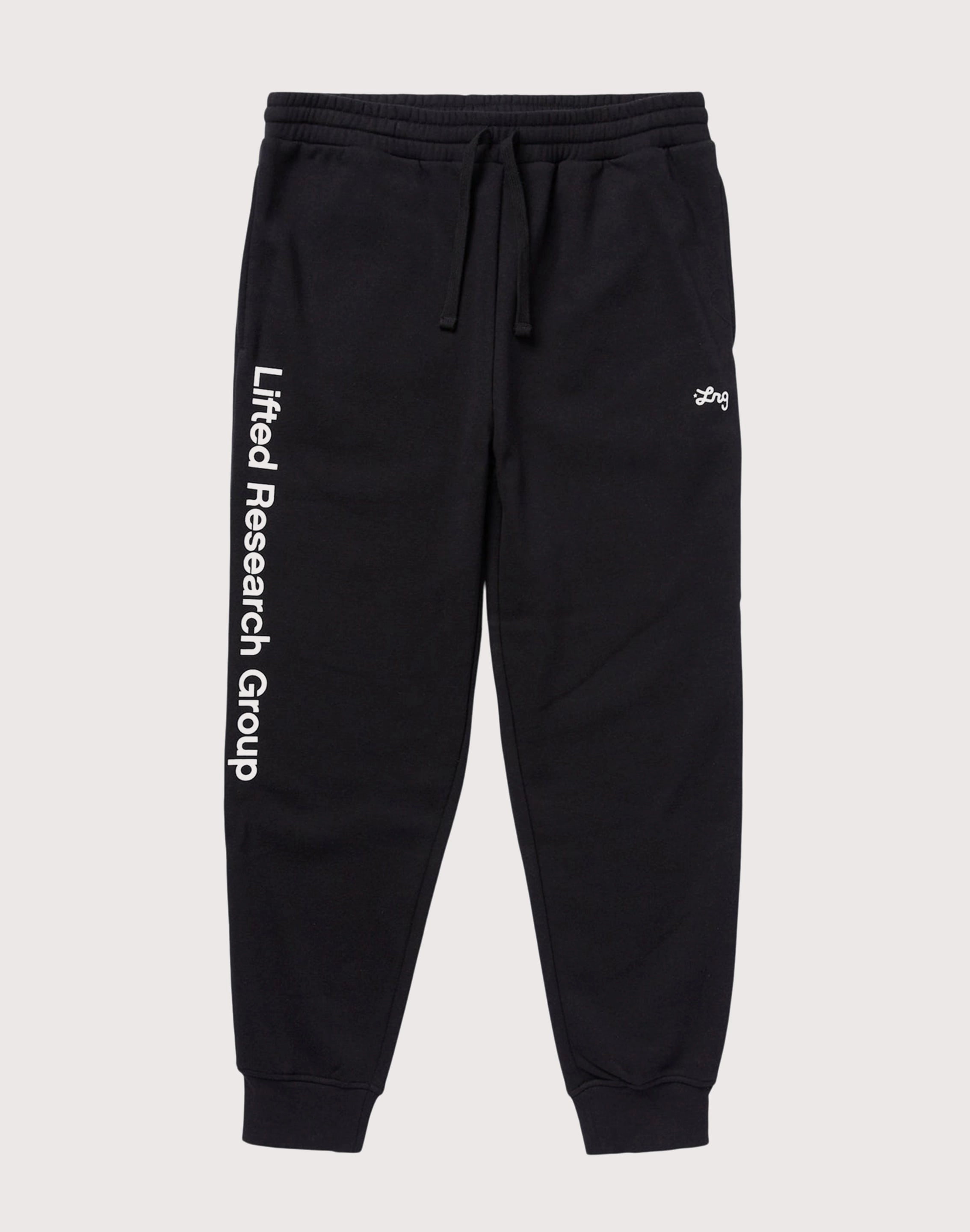 Lrg Lifted Script Jogger - Black Fashion inspiration Recycled fashion materials