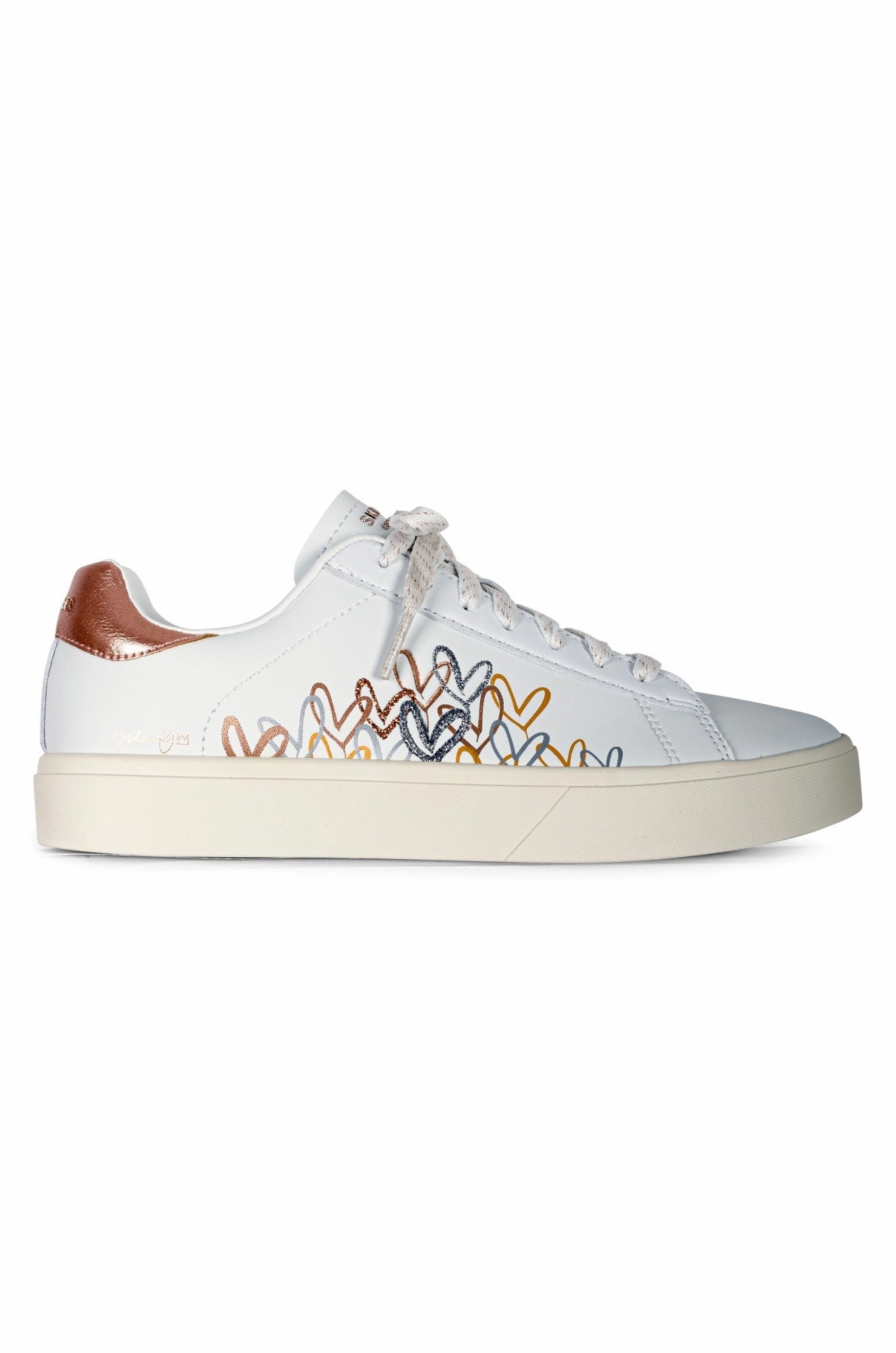 Machine Washable Sneakers | White/Multi | EDEN LX  AB