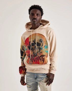 Majestik Keep It Moving Tapestry Mix Hoodie Quality apparel Apparel finds