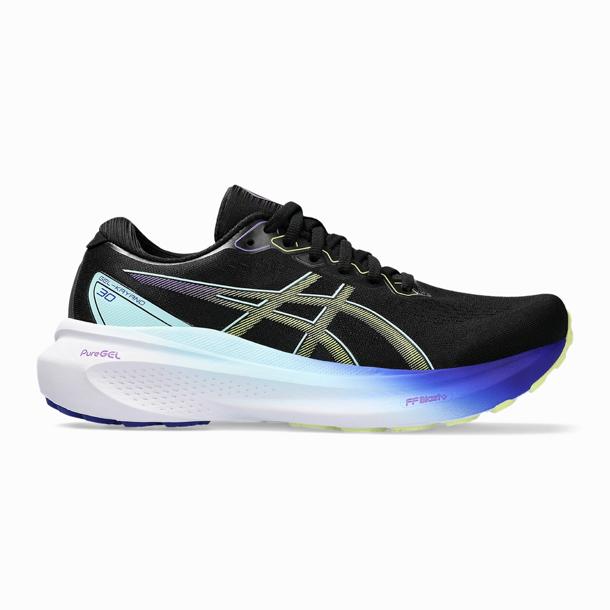 Adaptable Asics Gel Kayano 30 - Black - Glow Yellow Remarkable
