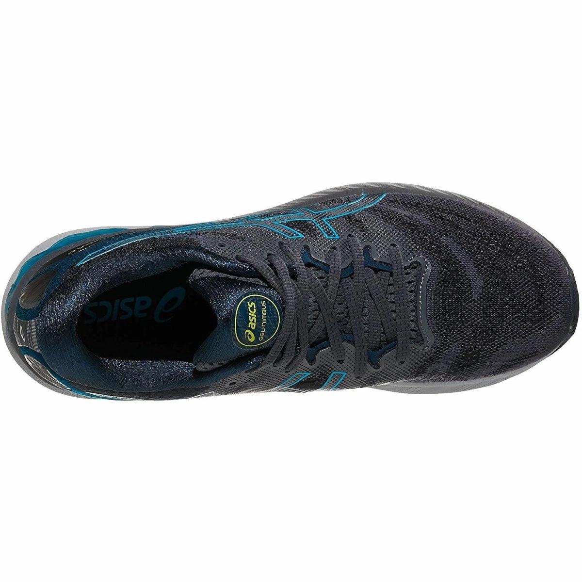 Men's ASICS GEL-NIMBUS 23 (Carrier Grey/Digital Aqua)