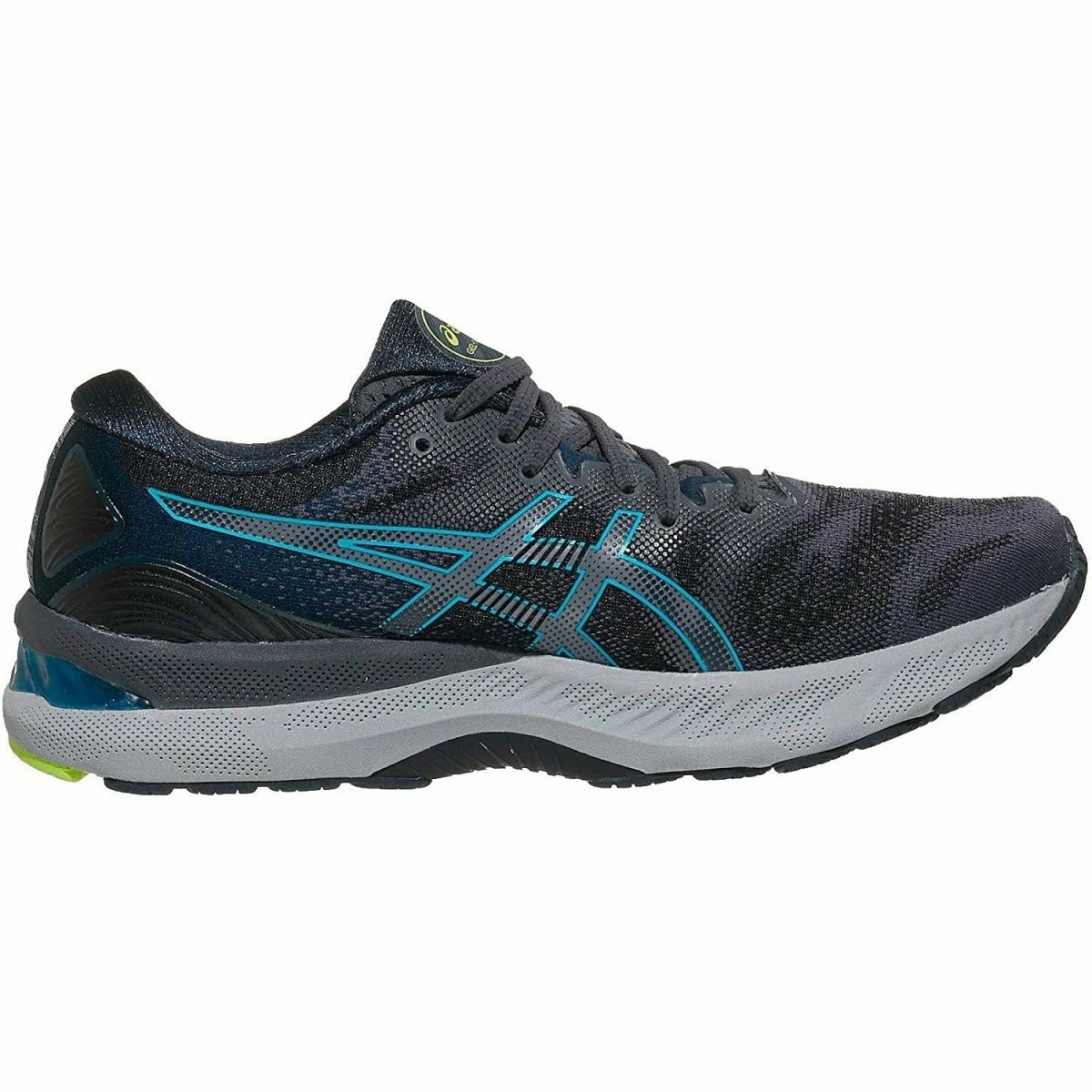 Men's ASICS GEL-NIMBUS 23 (Carrier Grey/Digital Aqua)