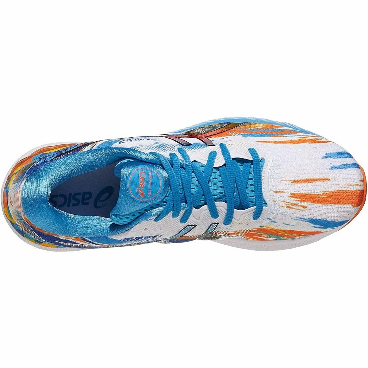 Men's ASICS Gel-Nimbus 23 (Digital Aqua/Marigold Orange)