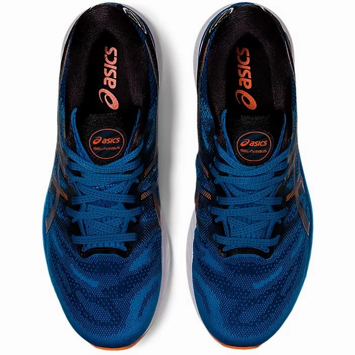 Men's ASICS GEL-NIMBUS 23 (Reborn Blue/Black)