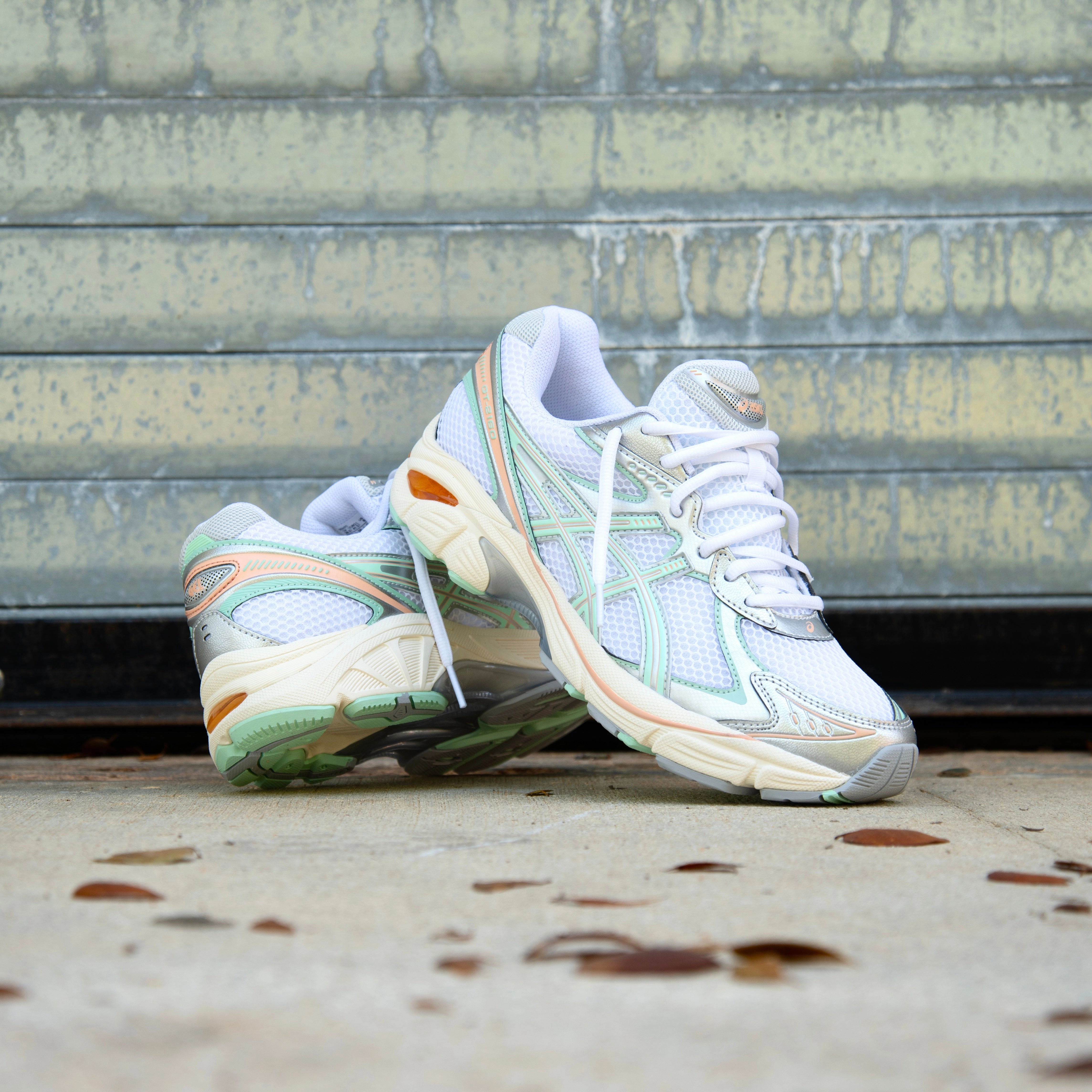 Mens Asics GT-2160 (White/Mint Tint)