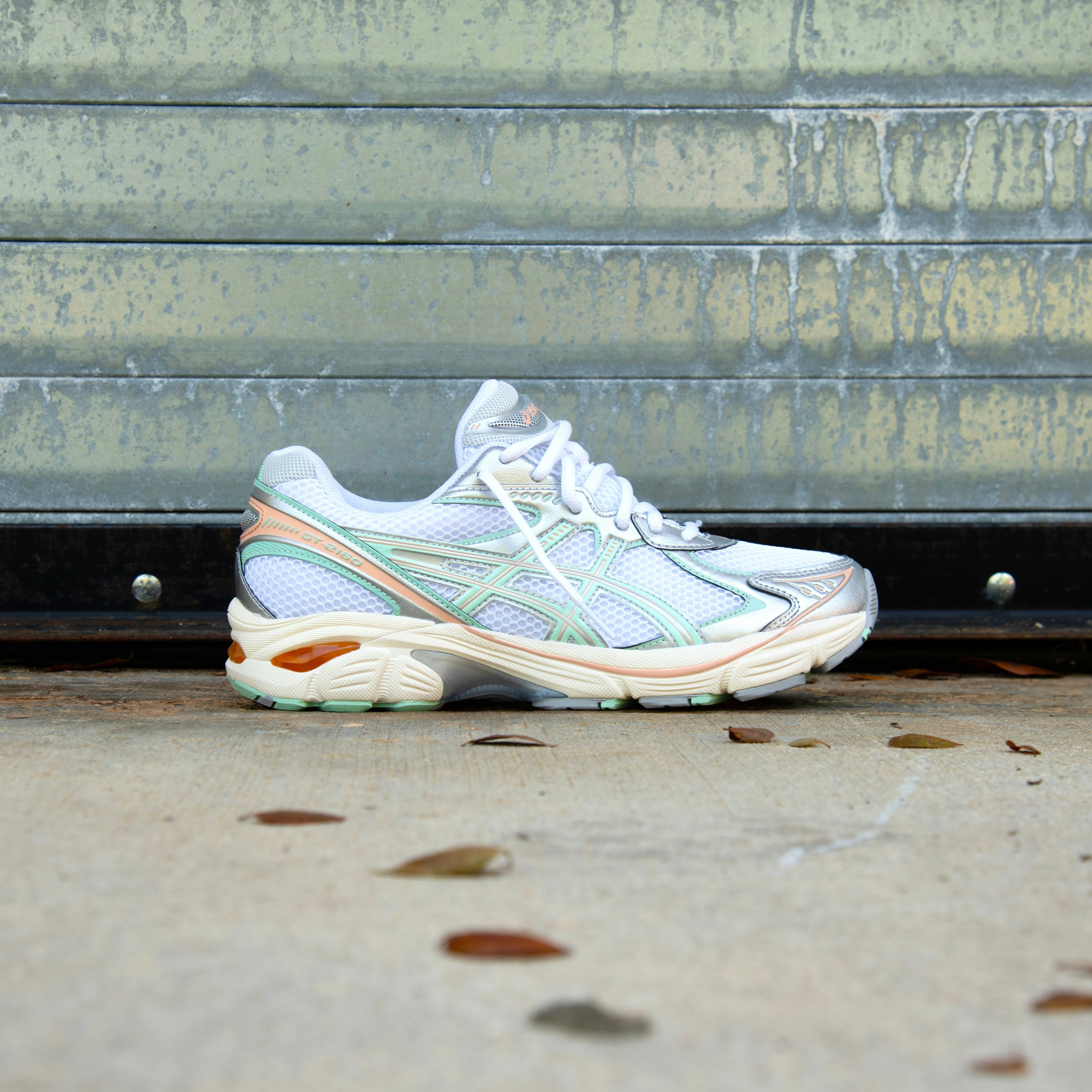 Mens Asics GT-2160 (White/Mint Tint)