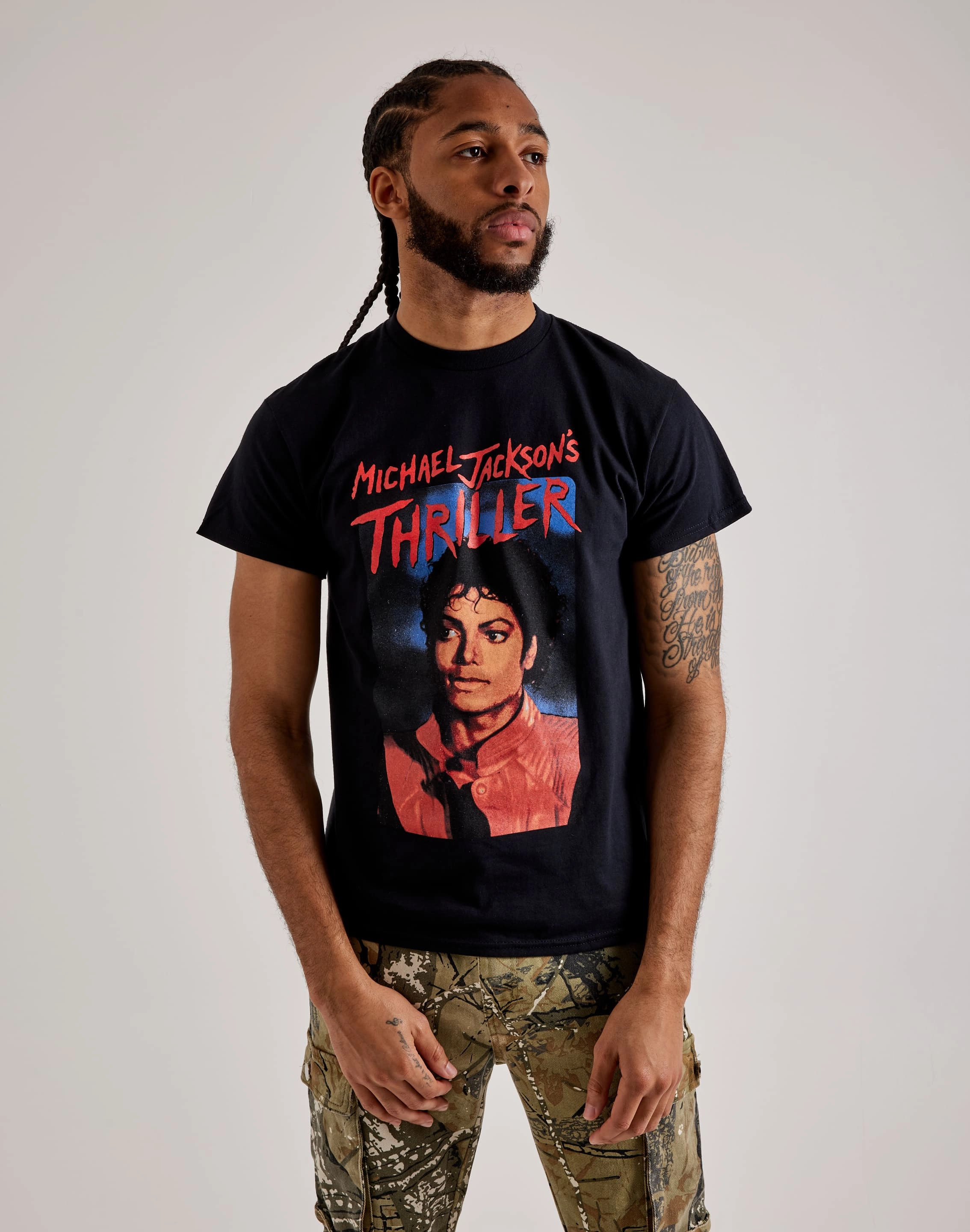 Merch Traffic Thriller Tee Vintage - inspired fashion Fashion subscription services