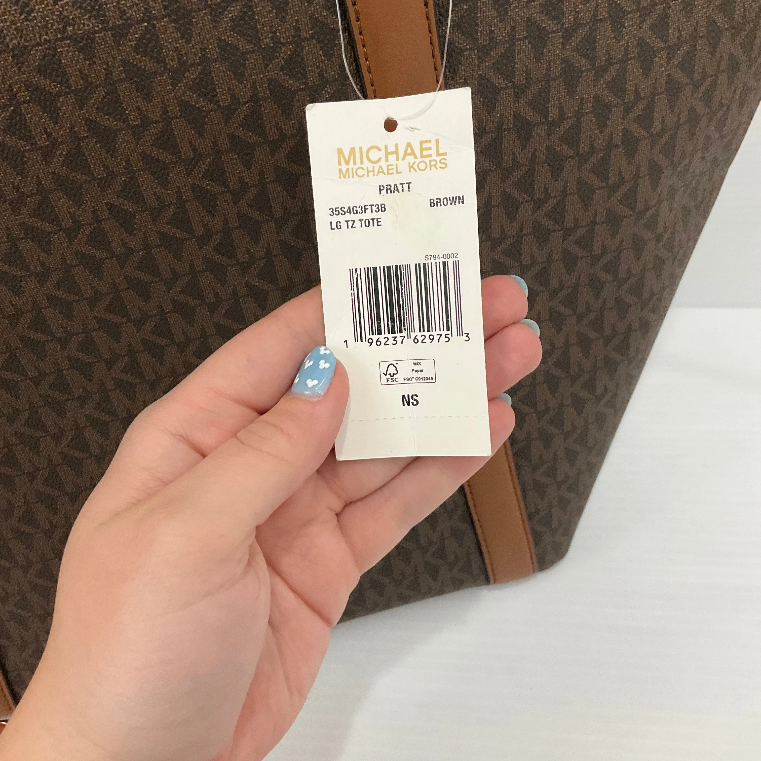 Michael Kors Bags Handbag Designer By Michael Kors In Tan, Size:Medium