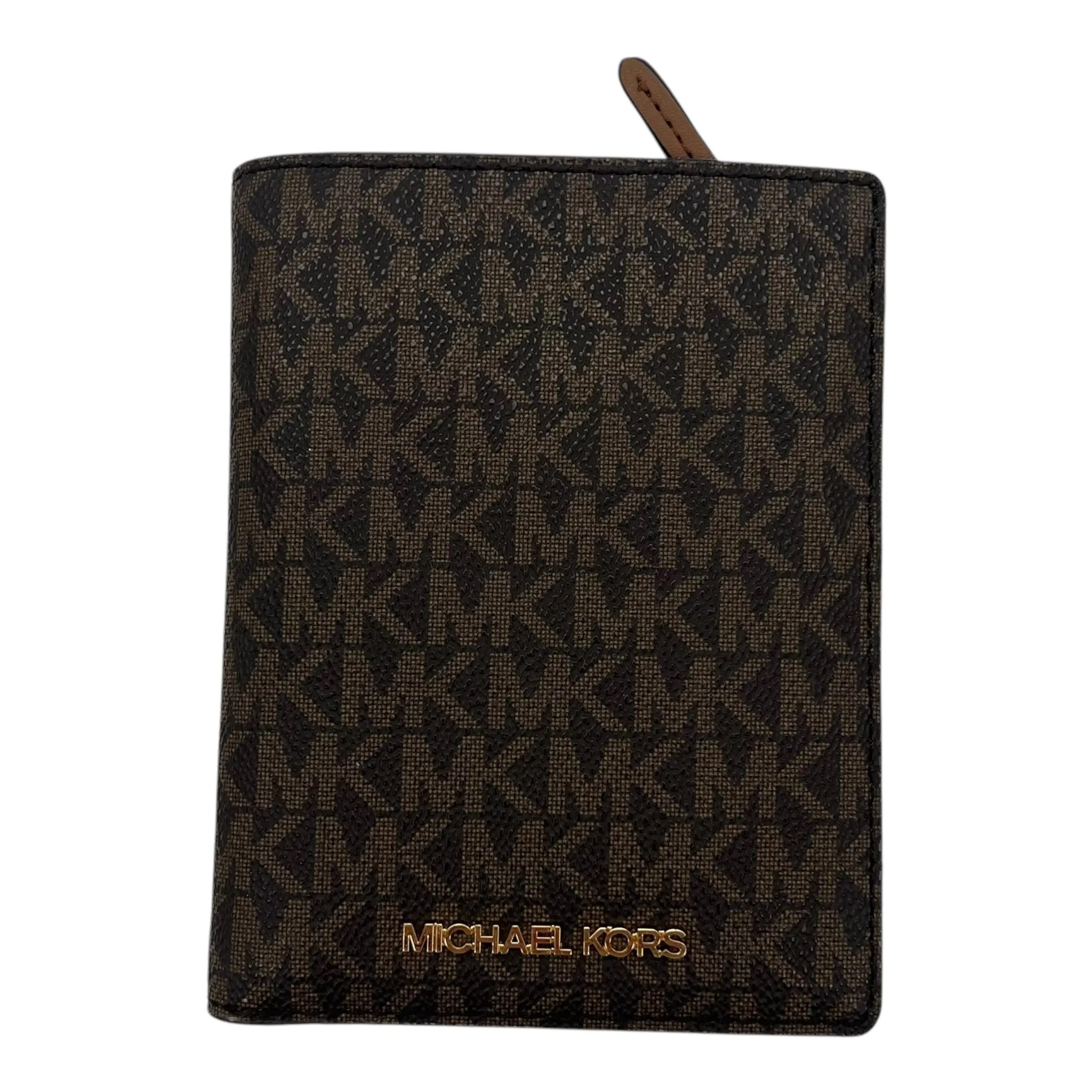 Michael Kors Bags Wallet Designer By Michael Kors In Brown, Size:Medium