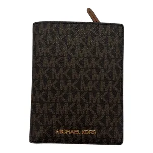 Michael Kors Bags Wallet Designer By Michael Kors In Brown, Size:Medium