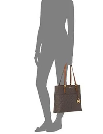 Michael Michael Kors Bedford Large Signature Pocket Tote Michael Kors Bags