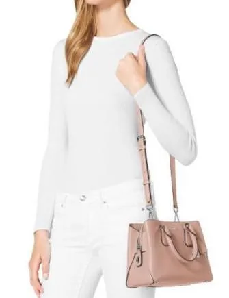 Michael Michael Kors Camille Small Leather Satchel Michael Kors Bags