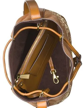 Michael Michael Kors Cary Embellished Bucket Crossbody Michael Kors Bags
