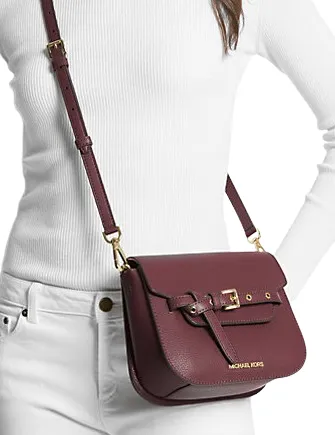 Michael Michael Kors Emilia Small Leather Crossbody Bag Michael Kors Bags