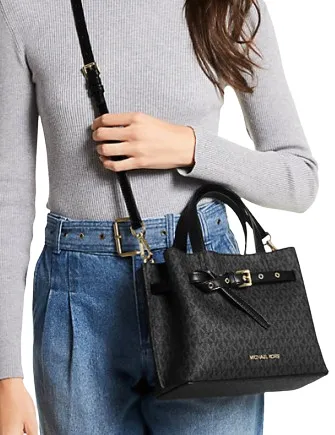 Michael Michael Kors Emilia Small Logo Satchel Michael Kors Bags