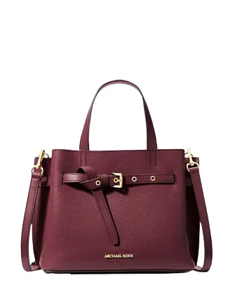 Michael Michael Kors Emilia Small Pebbled Leather Satchel Michael Kors Bags