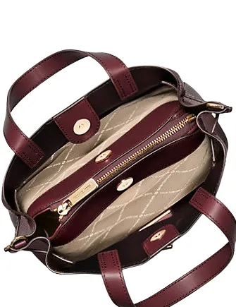 Michael Michael Kors Emilia Small Pebbled Leather Satchel Michael Kors Bags