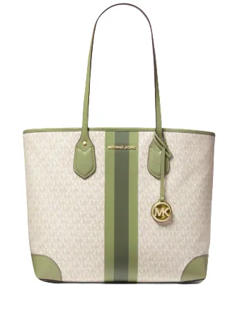 Michael Michael Kors Eva Stripe Tote Michael Kors Bags