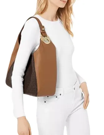 Michael Michael Kors Fulton Large Leather Hobo Michael Kors Bags