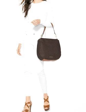 Michael Michael Kors Fulton Large Signature Hobo Michael Kors Bags
