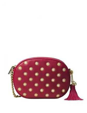 Michael Michael Kors Ginny Studded Medium Messenger Michael Kors Bags