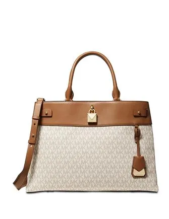 Michael Michael Kors Gramercy Signature Satchel Michael Kors Bags