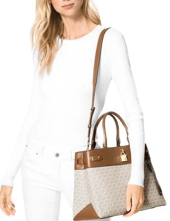 Michael Michael Kors Gramercy Signature Satchel Michael Kors Bags