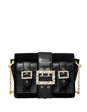 Michael Michael Kors Hayden Medium Leather Pocket Messenger Michael Kors Bags