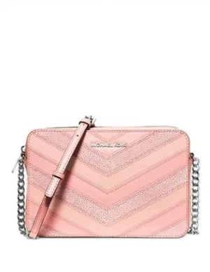 Michael Michael Kors Jet Set Chevron Large East West Crossbody Michael Kors Bags