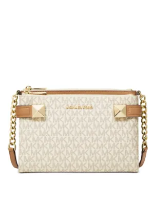 Michael Michael Kors Karla Leather East West Crossbody Michael Kors Bags