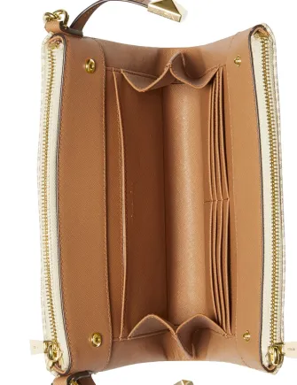 Michael Michael Kors Karla Leather East West Crossbody Michael Kors Bags