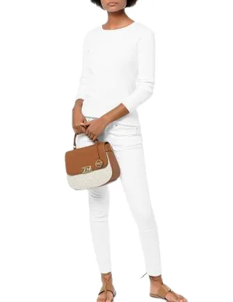 Michael Michael Kors Karson Signature Saddle Bag Michael Kors Bags