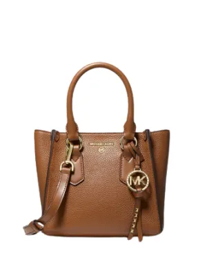 Michael Michael Kors Kris Small Pebbled Leather Satchel Michael Kors Bags