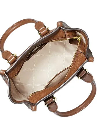 Michael Michael Kors Kris Small Pebbled Leather Satchel Michael Kors Bags