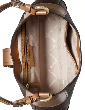 Michael Michael Kors Lillian Signature Shoulder Bag Michael Kors Bags