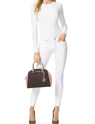 Michael Michael Kors Maxine Leather Dome Satchel Michael Kors Bags