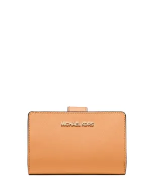 Michael Michael Kors Medium Crossgrain Leather Wallet Michael Kors Bags