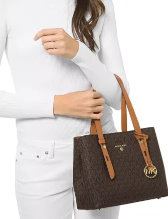 Michael Michael Kors Mel Small Signature Tote Michael Kors Bags