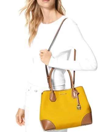 Michael Michael Kors Mercer Gallery Canvas Center Zip Tote Michael Kors Bags